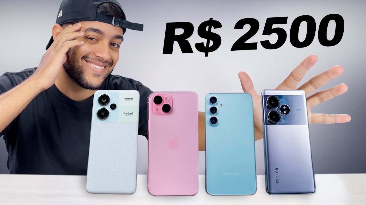 cell phones up to 2500 reais