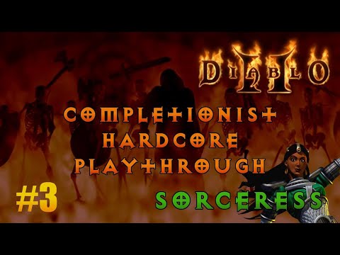 [D2 #03] Diablo 2 Completionist Hardcore Playthrough - Andariel, Maiden of Anguish (Normal Act I)