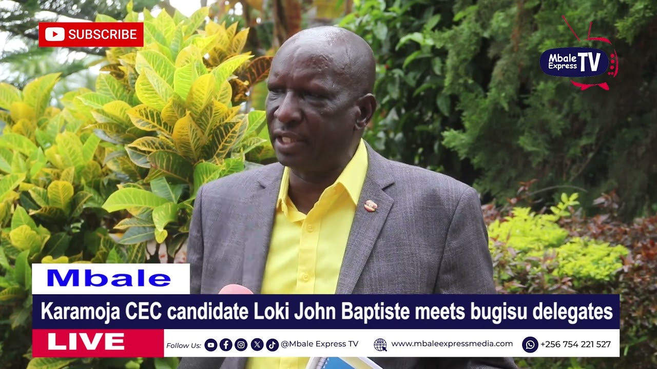 Loki John Baptist meets Bugisu delegates as V/C Karamoja CEC race heats up