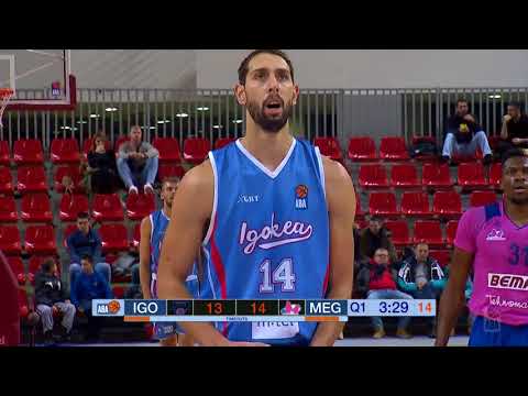 ABA Liga 2017/18, Round 11 match: Igokea - Mega Bemax (9.12.2017)