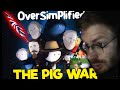 GERMAN REACTS TO THE PIG WAR! - TommyKay Reacts to Oversimplified