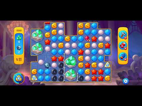 Fishdom level 6981 no boosters フィッシュダム