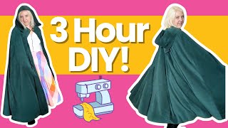 How to Make an Easy Cape (Halloween, Cosplay, or Fall Fashion)