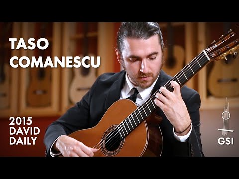 Agustín Barrios Mangoré's "Aire de Zamba" performed by Taso Comanescu on a 2015 David Daily