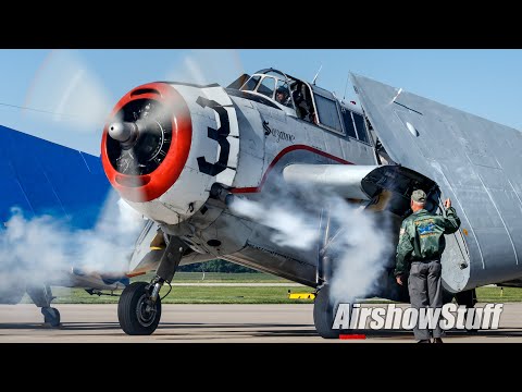 Sunday Warbird Departures - TBM Avenger Reunion 2023