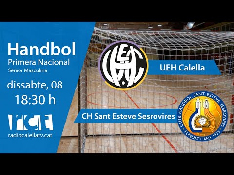 Handbol: UEH Calella - CH Sant Esteve Sesrovires