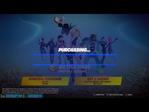 Buying the battle pass at lvl 100! (Level 100 free pass challenge)