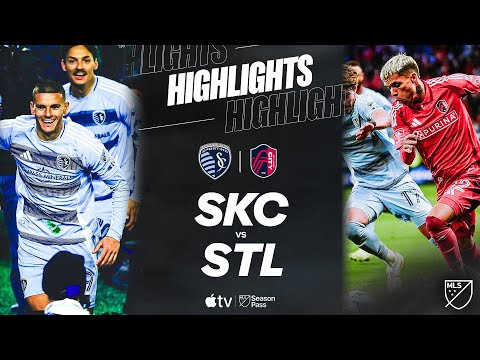 Sporting Kansas City vs. St. Louis CITY SC | Full Match Highlights | Joveljic Brace!