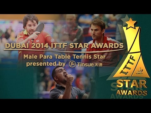 Who will be the 2014 Male Para Table Tennis Star ?