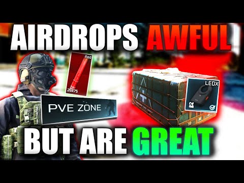 PVE AIRDROPS SUCK, BUT THEY DON'T? Escape From Tarkov PVE