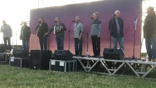 Fisherman’s Friends singing Drop of Nelsons Blood, No Hopers Jokers &amp; Rogues &amp; Pay Me My Money Down