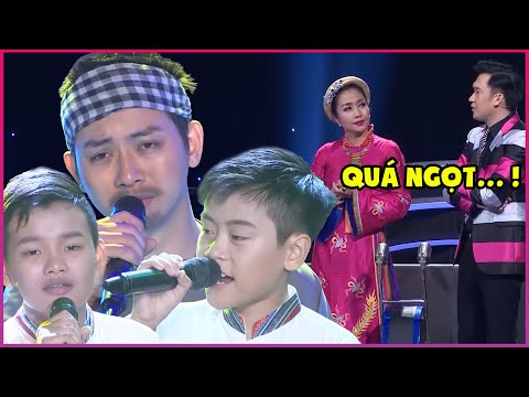 Hoài Lâm và 2 Ca Sĩ Nhí Tài Năng Hát Quá Ngọt Khiến BGK Trầm Trồ Khen Ngợi - Kho Nhạc Bolero THVL