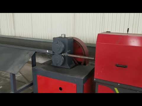 how to adjust wire heavy duty wire drawing and ribbed machine Video