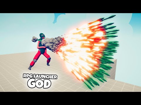 RPG LAUNCHER GOD vs EVERY FACTION | TABS Totally Accurate Battle Simulator