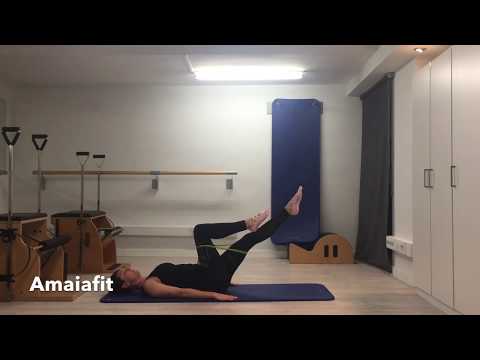 PILATES CON BANDA ELÁSTICA
