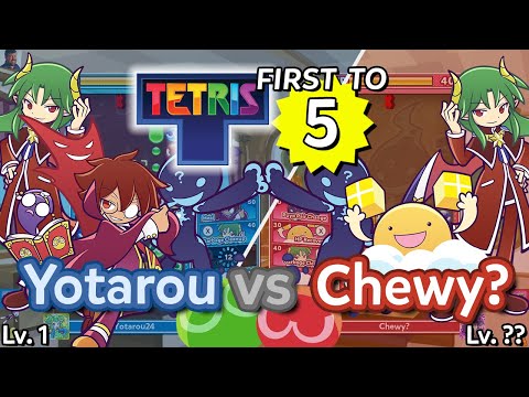 Yotarou (Possessed Klug) vs Chewy? (Ecolo) - Puyo Puyo Tetris 2 ｢Skill Battle｣ FT5