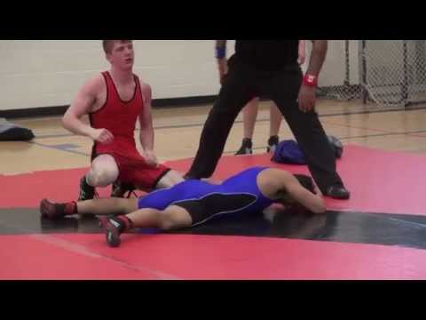 2015 Toronto Open FS57kg FINAL Ligrit Sadiku (Western) vs Alex Moher (Brock)