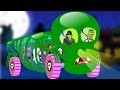 Wheels On The Bus Go Round And Round Halloween Nursery Rhymes For Kids