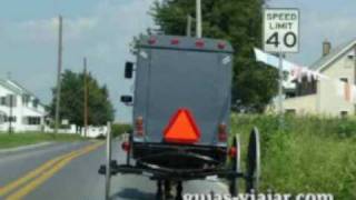 preview picture of video 'Amish coaches at Lancaster Country'