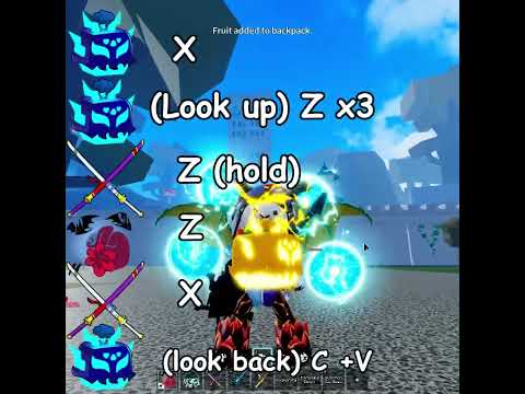 Second Best Lightning Combo in Blox Fruits...  #roblox #bloxfruits