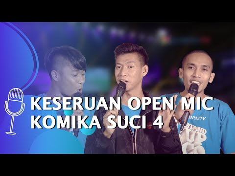 Intip Keseruan Open Mic Komika SUCI 4 sebelum Perform di Panggung
