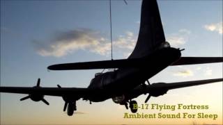 Ambient Sleep Sounds~B-17 Flying Fortress~1 hr.