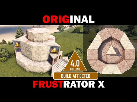 Original Frustrator X - Trapped, Unlootable Loot Rooms | RUST Group Base 2020