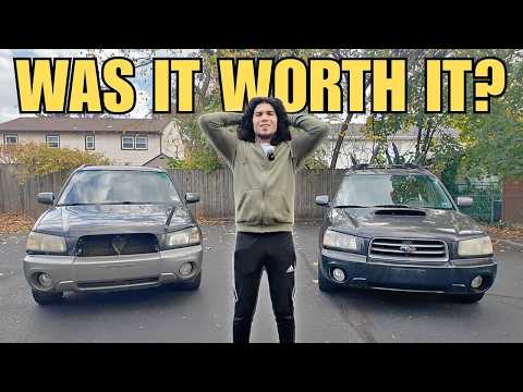 I FIXED the CHEAPEST Subaru Forester XT Using a PARTS CAR! (Part 2)