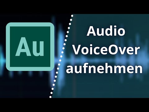 Audio aufnehmen Adobe Audition Einsteiger Tutorial