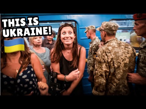 FIRST IMPRESSIONS OF UKRAINE (one day in Kiev) Video