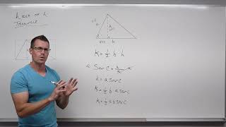 How to Find the Area of a Triangle with Trigonometry