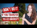 Top 5 common mistakes of international students transferring to American universities