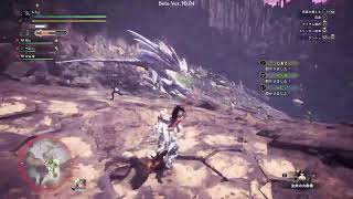 モンスターハンターアイスボーンβ版　ソロソロソロソロソロ！！！