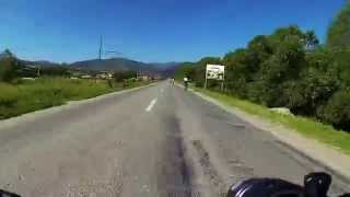 preview picture of video 'Sibiu - Rasinari - Curmatura - Calugarul - pe bicicleta'