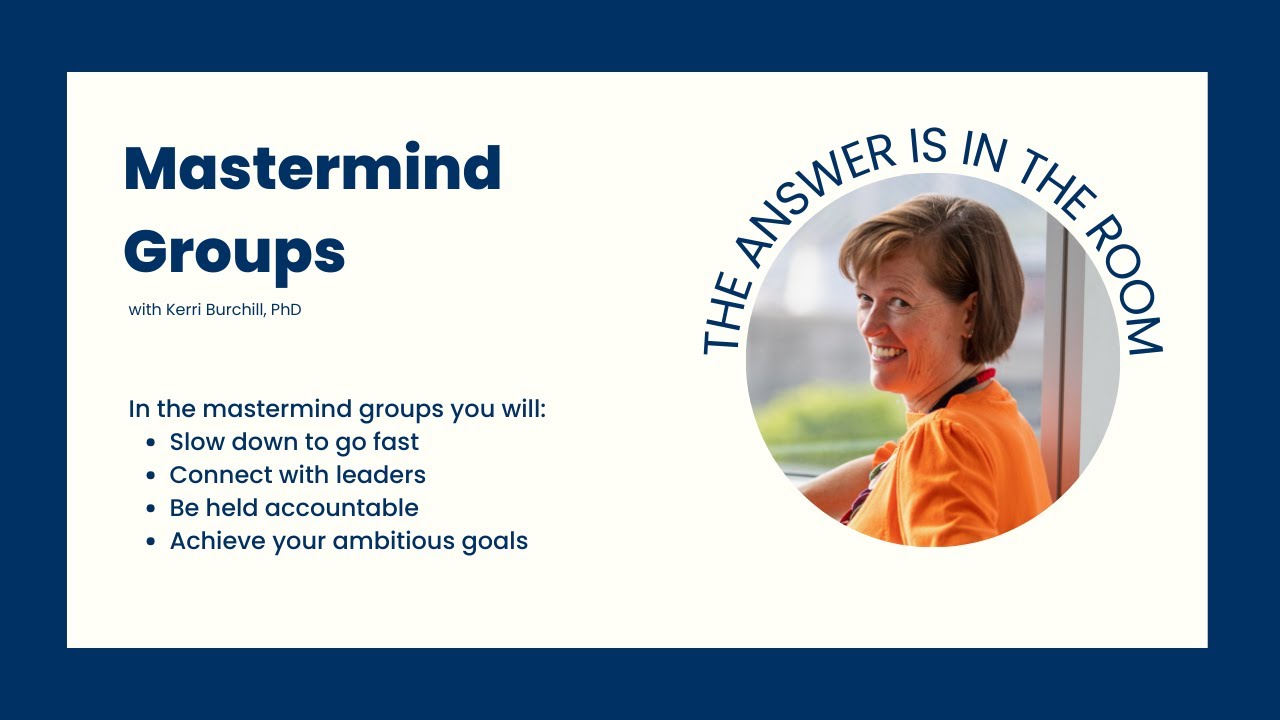 Mastermind Groups and What They Are All About