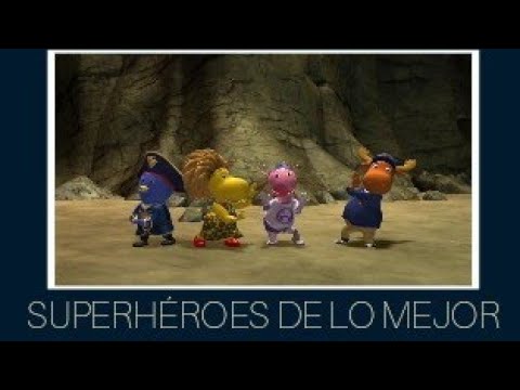 Superhéroes de lo mejor - Tyrone, Uniqua, Pablo y Tasha