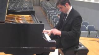 Bradley Burgess plays Schumann - Grillen (extract)