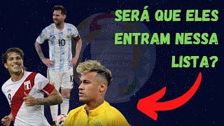 Os 10 MAIORES ARTILHEIROS da COPA AMERICA DE TODOS OS TEMPOS