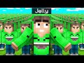 I Cloned 1,000,000 JELLY’S In Minecraft…