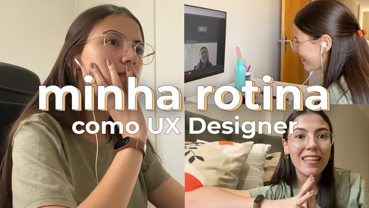 VLOG: Minha rotina como UX Designer | Giovana Heringer