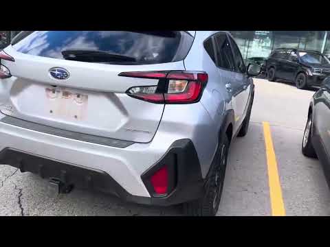 2024 Subaru Crosstrek Limited AWD in Silver for sale at Finch Hyundai in London, ON