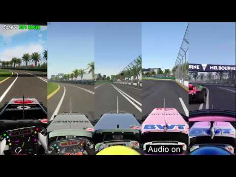 F1 2014 vs F1 2015 vs F1 2016 vs F1 2017 vs F1 2018