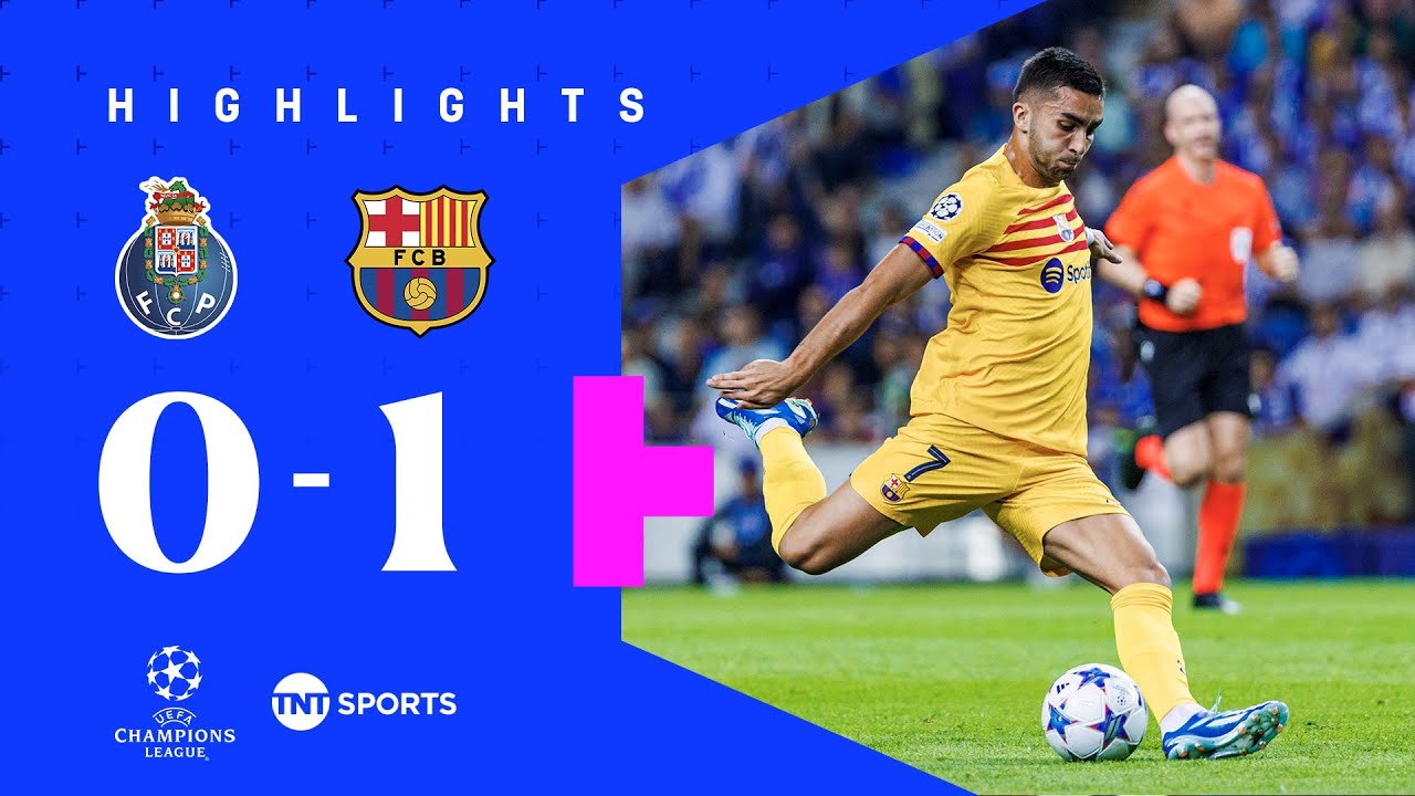 Porto vs FC Barcelona highlights