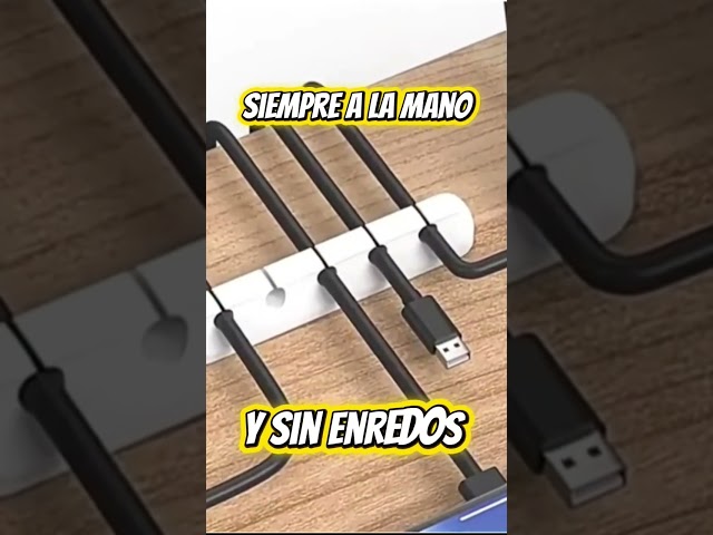 Vídeo relacionado con Redamancy 60 Sujeta Cables Autoadhesivos Reutilizables para Escritorio, Organizador de Cables Eléctricos y USB bajo la Mesa, Adhesivo Ultraresistente sin Herramientas, Blanco