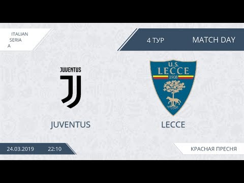 AFL19. Italy. Serie A. Day 4. Juventus - Lecce