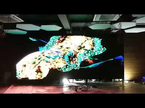 Wall mounted full colour stage led display