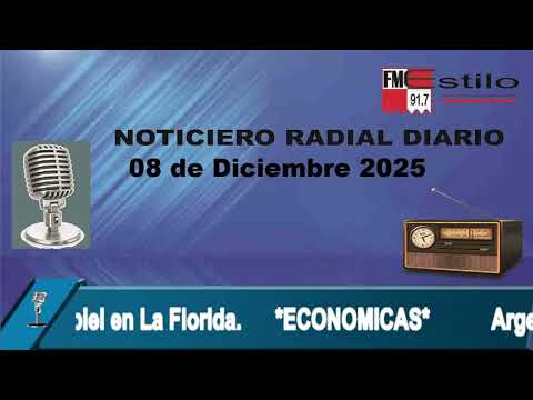 Noticiero radial diario 08 de Diciembre 2025
