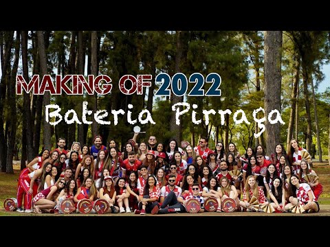 BATERIA PIRRAÇA- Making Of 2022 (preparação para a apresentação)