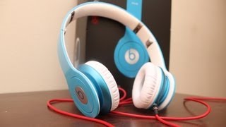 Video thumbnail for Beats By Dre Solo HD Review (New Color Smartie Blue) by UrAvgConsumer