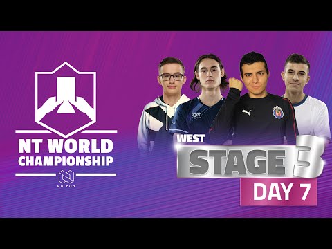 No Tilt World Championship - West - Stage 3 Day 7 | Clash Royale